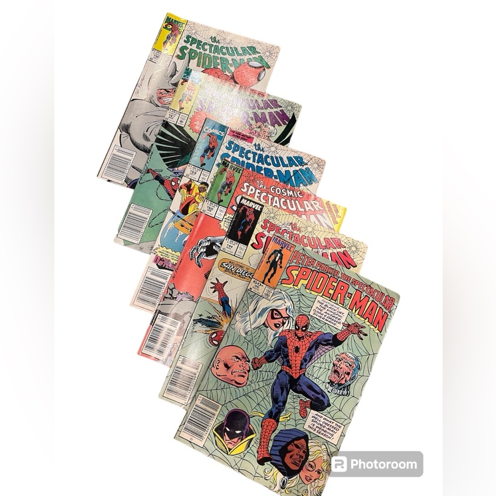 The Spectacular Spider-Man Vol. 1 No. 190/187/169/160/144/96 Marvel 1984-1992